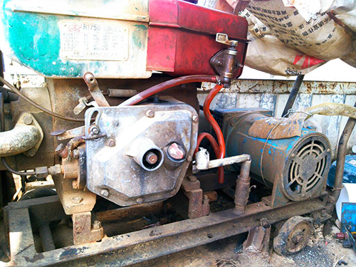 修水单杠柴油机发电机出租